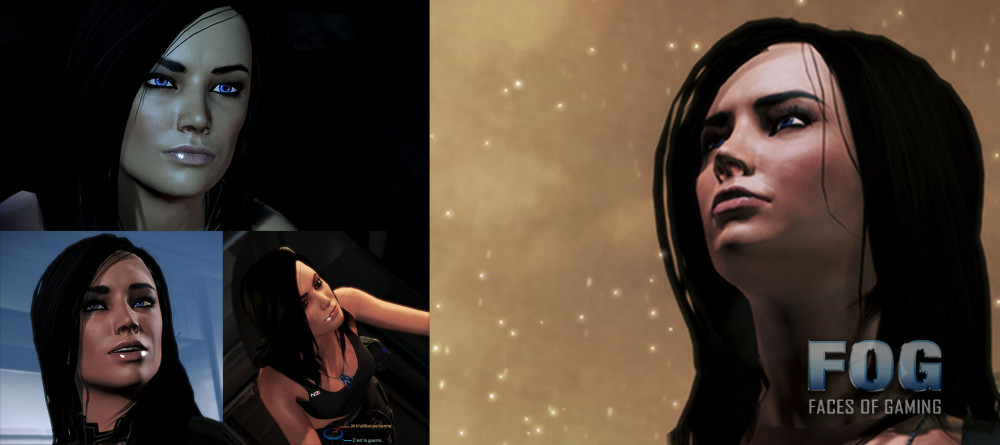 Mass Effect 2 Female Shepard Face Codes